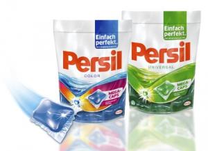 Persil Mega-Caps: Abgepacktes Flüssigwaschmittel