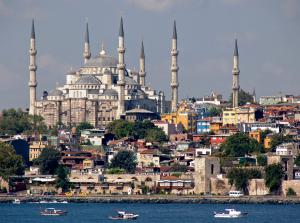 Die Sultan-Ahmed-Moschee in Istanbul