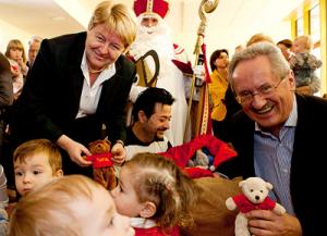 Einweihung einer Kindertagesstätte von Siemens in München