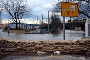 Eine Hochwasserflut an der Elbe könnte sich erneut ereignen