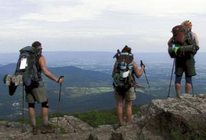 Wanderer auf dem Appalachian Trail