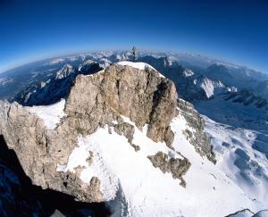 Zugspitze von oben