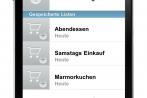Bosch mit praktischer App zur Erstellung von Einkaufslisten